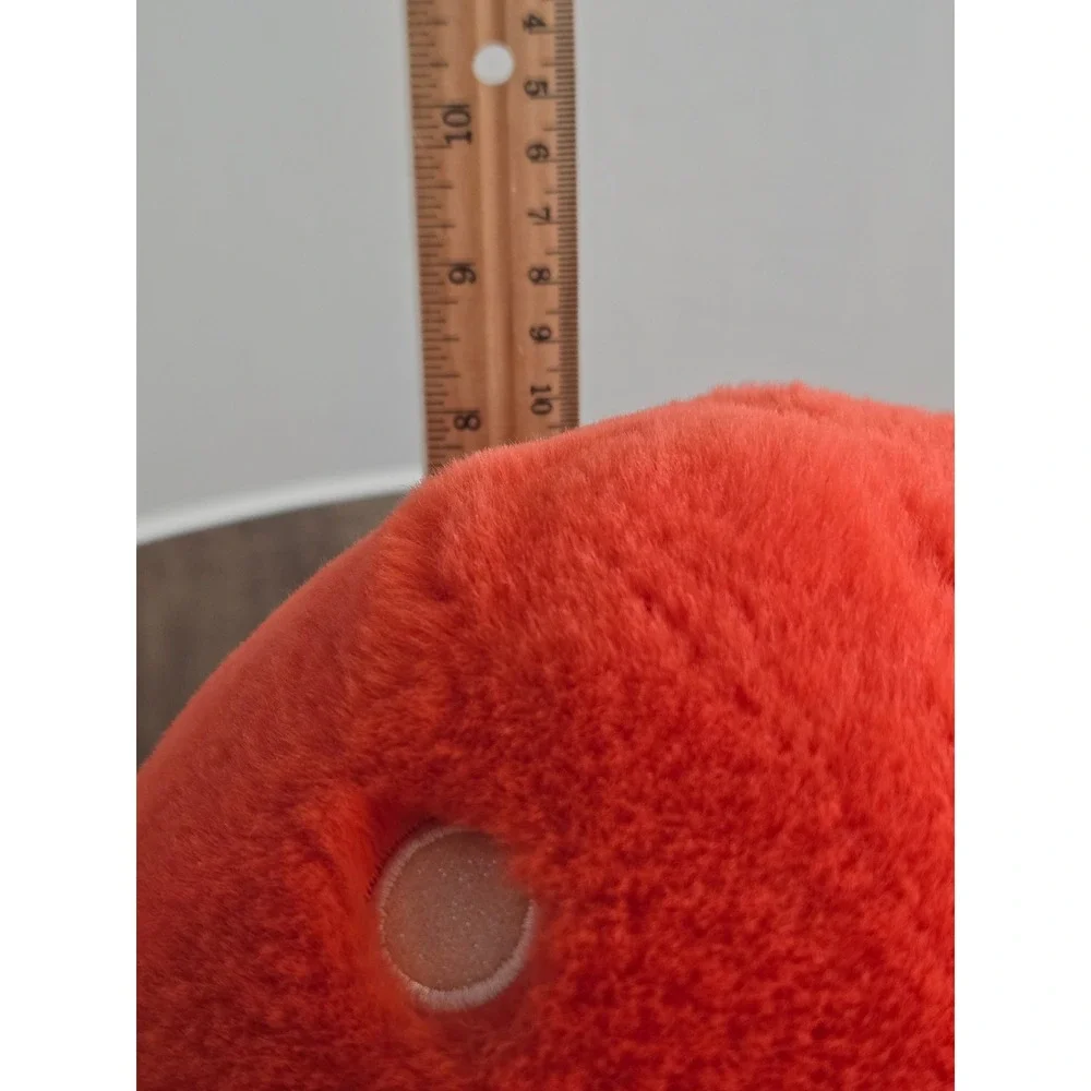 FAO‎ Schwarz Sparklers Amanita Mushroom Plush Red Glitter Toadstool 8 inch New